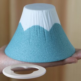 Hasami Ware New Ceramic Coffee Filter & Dripper Gift | Eco Filter | Paper Filterless | Mt. Fuji | EthicalHouse (Teal Blue Green - Teal Fuji)