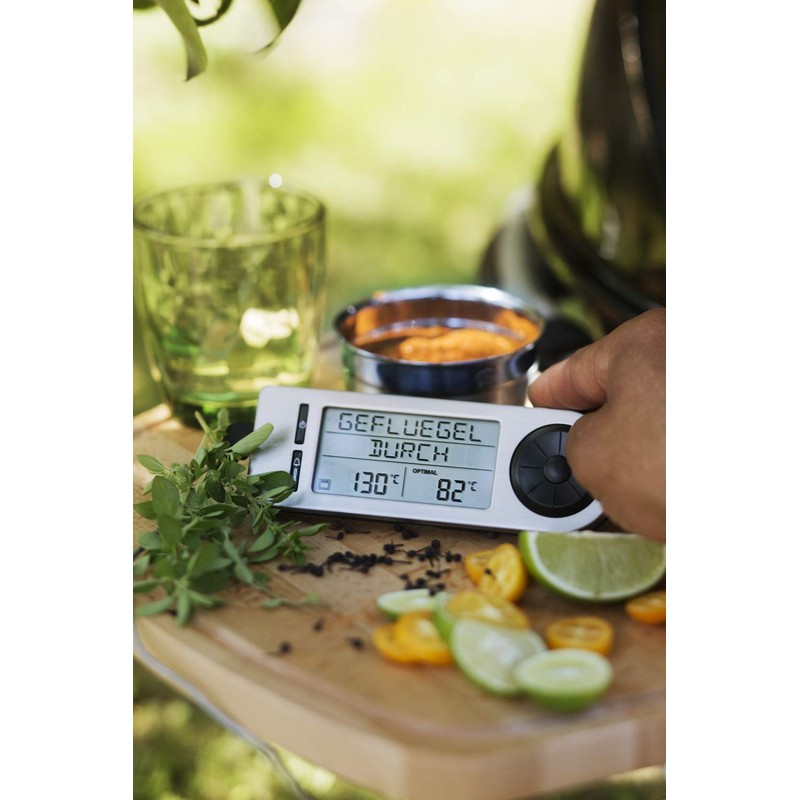 RÖSLE Bratenthermometer digital, Hochwertiges Thermometer zur Bestimmung der idealen Fleischkerntemperatur
