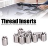 Threaded Insert Reducing Nut, M3 x 0.5 Female Thread and