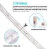 SURNIE LED Rope Lights Outdoor Warm White, Waterproof 33FT Cuttable