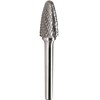 SF-5 Tungsten Carbide Burr Rotary File Tree Shape Radius End