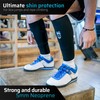 Deadlift Shin Guards | 5mm Scrapes-Absorbing Neoprene | Easy-Wear No