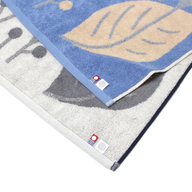 Imabari Towel Iori Niwa Bath Towel (Gray)
