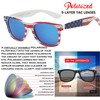 PolarSpex Mens Sunglasses - Retro Sunglasses for Men, Polarized Sunglasses