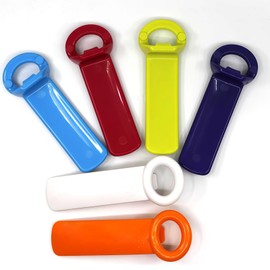 6 Pcs Jar Key Opener for Weak Hands, Elderly & Children - Plastic Jar Lid Opener with Easy Grip Hand Held 5.5" Colorful Design
