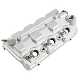 Merautop SJ 264-491 Front Cylinder Valve Cover Aluminium Compatible with Accord Coupe Sedan Crosstour Oddyssey Pilot Ridgeline TL RDX 2008-2017 12310R70A00 12310-R70-A00