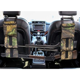 HXXF Car Concealed Seat Back Gun Rack，Hunting Gear Seat Back Gun Sling Holder Universal Shooting Accessories, Fit for vehicles