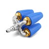 ULXIOM 4-in-1 Pressure Washer Turbo Nozzle, 1/4" Quick Connector, 360