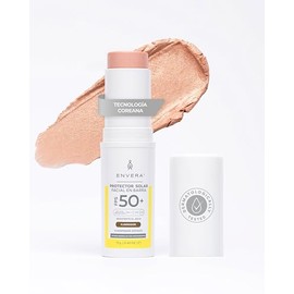 ENVERA  Protector Solar Facial y Corporal 3 en 1 FPS 50 UVAUVB, PA  15gr  Humectante, Antioxidantes  Bloqueador Solar en Barra Hipoalergnico...       