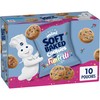 Pillsbury Mini Soft Baked Cookies, Funfetti, Snack Bags, 10 Ct,