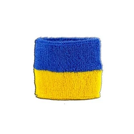 Flaggenfritze Ukraine Flag Sweatband + Free Sticker