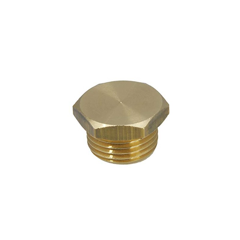 Sealing plug with hexagonal socket and cylindrical thread G 1/8