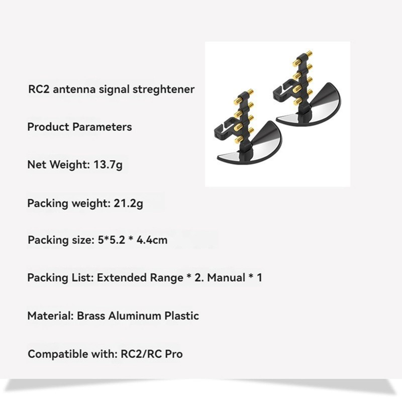 SHEAWA 2PCS Yagi Antenna Signal Booster Set for DJI RC