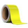 VViViD Daytona Yellow Gloss Air-Release Adhesive Vinyl Pinstripe Tape Roll