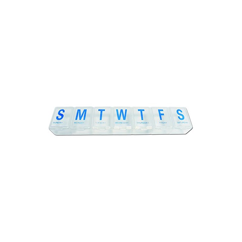 Days of The Week 7 Day Pill Box Medication Dispenser