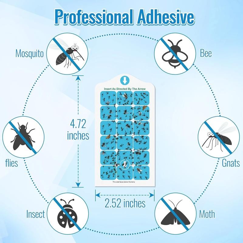 25 Pack Flying Insect Trap Refill Compatible with VEYOFLY Fly