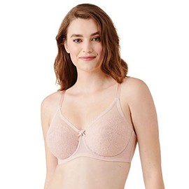 Wacoal Women's Plus Size Retro Chic Full Figure Underwire Bra, Rose Dust, 34DD