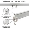 Flexible Aluminum Ceiling Curtain Track 3ft-16.4ft / 5 Meter-Bendable Ceiling