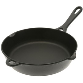 Iwachu 9-1/2" Cast Iron Frying Pan, Medium, Black