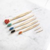 Georganics Beechwood Interdental Brushes ISO 3 (0.6mm) - Naturel and