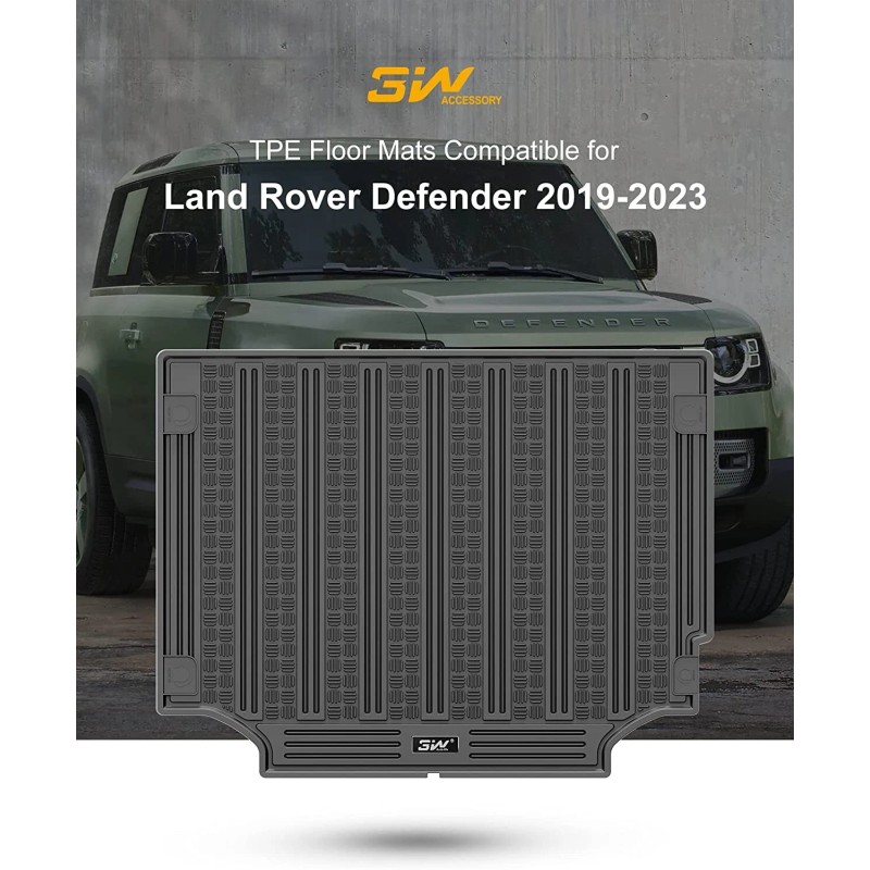 3W Car Trunk Mat Replacement for Land Rover Defender 2019-2023
