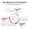 Maquina Vibración Térmica Antienvejecimiento + Rodill Facial Blanco
