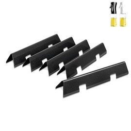 KEESHA Spirit II e-310 7636 Flavorizer Bars for Weber Spirit 300, GS4 Spirit II 300 Spirit E310 E320 S310 S320 Grills with Front Mounted, Replacement Parts for Weber 7636 67046 69797 68843