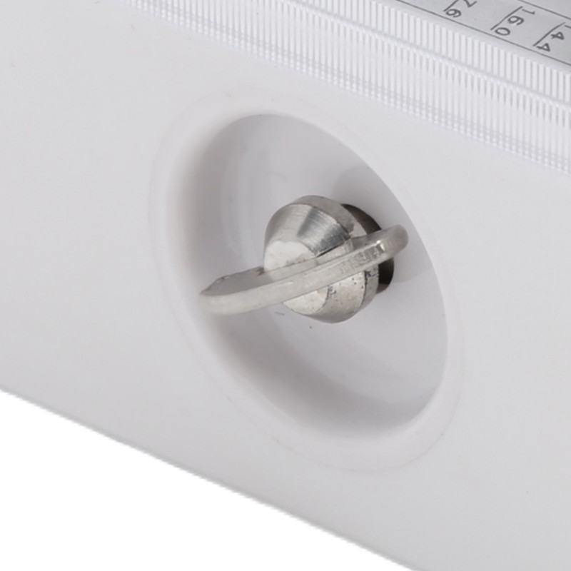 Mini Mechanical Metronome Portable 11x5x3cm White Musical Instrument Accessories for