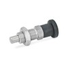 Ganter Normelemente Stainless Steel Locking Bolt - GN 817-16-20-BK-NI |