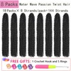 Passion Twist Hair 30 Inch Long Water Wave Crochet Hair