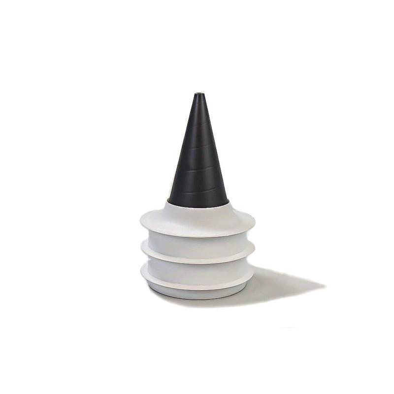 Tupperware UltraPro Cornet Party Black Spiral 10cm H Dishwasher Safe