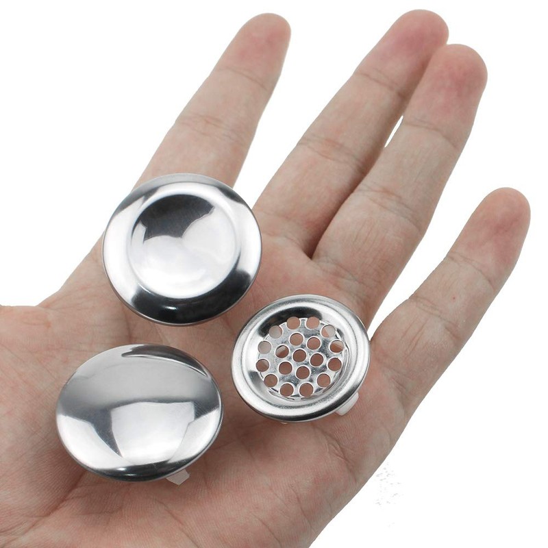 9 Piece Sink Overflow Cover Stainless Steel Bathtub Overflow Overflow