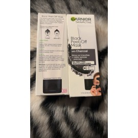 Garnier, SkinActive, Black Peel-Off Beauty Mask with Charcoal, 1.7 fl oz (50 ml)