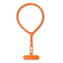 saxsion Hand Wrist Strap Lanyard,Universal Cell Phone Multifuctional Patch Lanyards Compatible with Most Smartphones (Orange)