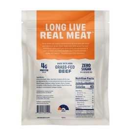 Individually Wrapped Archer Mini Grass‑Fed Beef Sticks (24-pack), Zero Sugar, High Protein Snack — 24 x 0.5 oz Sticks (100% Grass‑Fed, Keto, Paleo, Gluten-Free) (LLS Trademark Spoon Included)