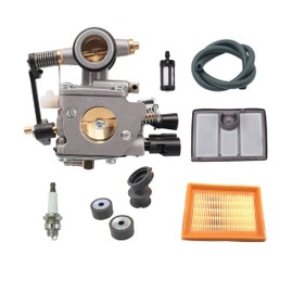 DABAZUALY 4224-120-0651 Carburetor for Stihl TS700 TS800 Concrete Cutting Saw with Air Filter Kit, Replace for Tillotson HS314A HS-314A, 4224-120-0650 4224-120-0600