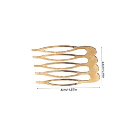 DECHOUS 10pcs Tooth Hair Side Combs for Women Decorative Hair Accessories for Crafting Wedding Headpieces Secure Hold