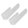 Self Adhesive Hand Towel Holder U Shaped Space Saving Acrylic