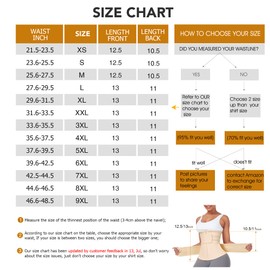 FeelinGirl Waist Trainer for Women Workout Trainer Corset Cincher Shapewear Double Belt Waist Trainer Beige