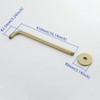SWHYGER Stainless Steel Shower Head Extension Arm Wall Mounted Rainfall
