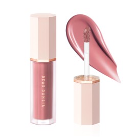 DEAR DAHLIA Petal Drop Blush (Rosily) - Weightless Buildable Liquid Blush with High-Pigment, Long-lasting Dewy Finish, Natural Flush. Hydrating, Vegan, Cruelty-Free Korean Makeup for Cheeks. 0.14 oz