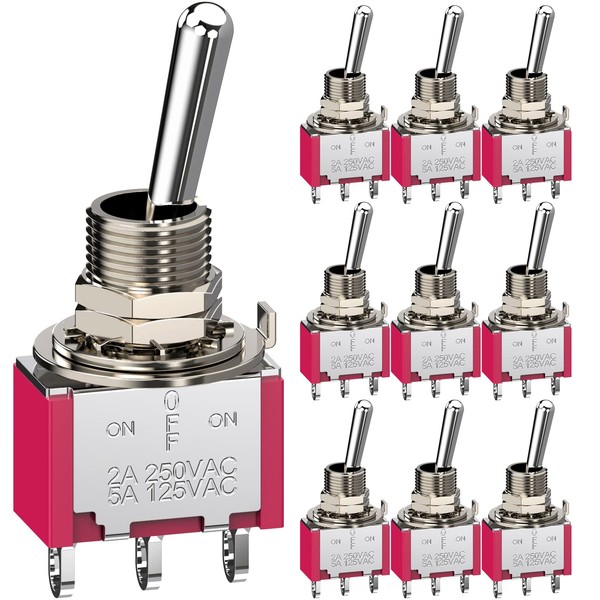 CLDIY Toggle Switch AC 5A / 125V 2A / 250V