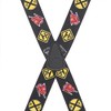 Suspender Store Novelty Train Suspenders - 1.5-Inch Wide Elastic -