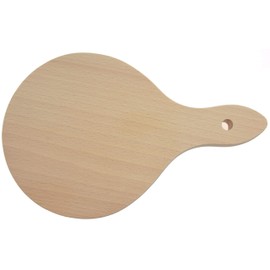 efo Small Wood Cutting Board - Perfect Camping Cutting Board - Rustic Chopping Board Ideal for Garlic, Onions and Chilies – Great for Serving Appetiser Wood Cheese Board - Size 20 x 12.5 x 1.5 cm