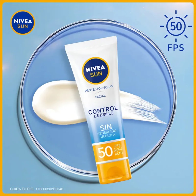 2 Pack - Protector Solar Nivea Sun Control Brillo Mate