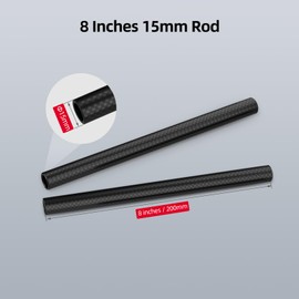Nitze RCF15-200 Carbon Fibre Rods 20 cm, 15 mm Camera Carbon Fibre Rods with M11 Internal Thread (Pack of 2)