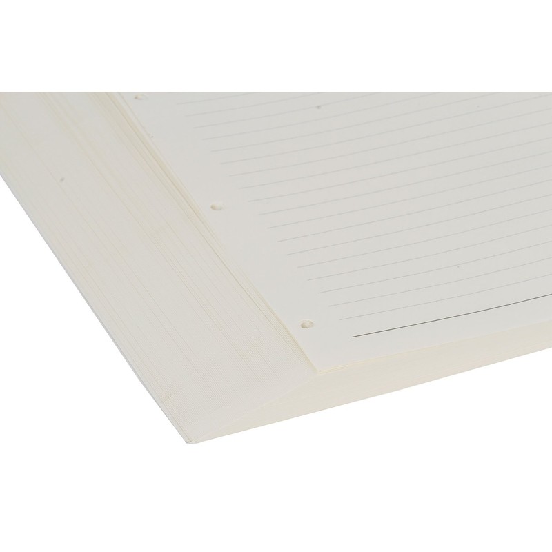 A4 Lined Loose Leaf Paper Refills 6-Ring Refillable Paper 80