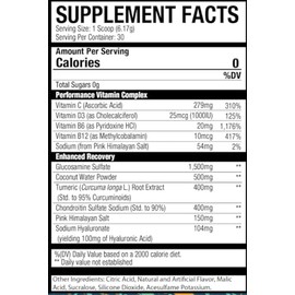 MIGHTY MOOSE Runners' Relief - Joint Support & Muscle Recovery Supplement - Glucosamine Chondroitin - Fasting Electrolytes - Stimulant-Free Pre/Post Workout Energy - Tangerine Turmeric with 95% Curcuminoids