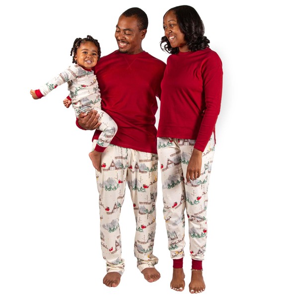 Burt's Bees Baby Baby 1-Piece Family Jammies Matching Holiday Organic