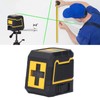 Leveling Tool Mini Portable Infrared Ray Green Light 2 Lines